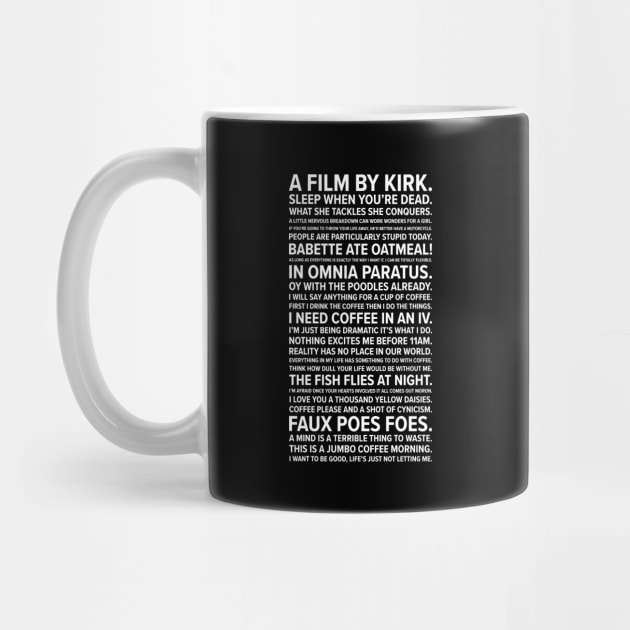 Gilmore Girls quotes by barberdesigniow